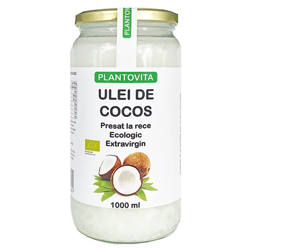 Ulei de cocos BIO presat la rece extravirgin 1000 ml