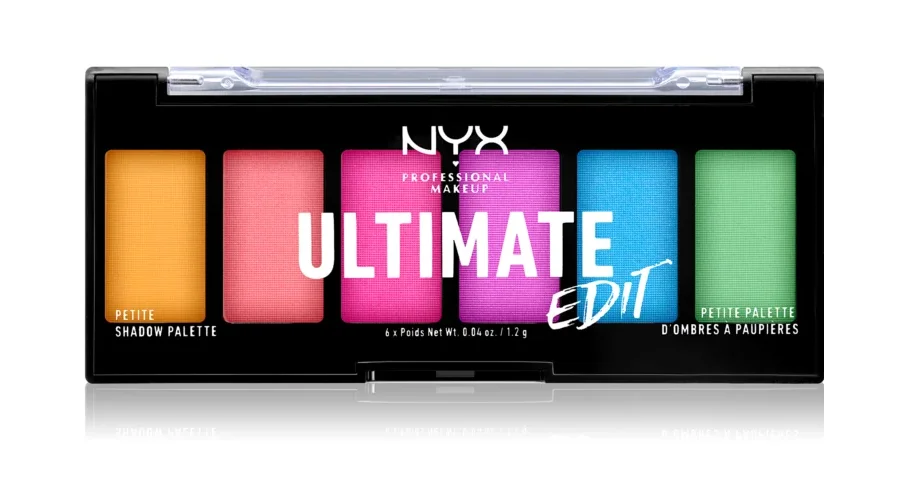 NYX Professional Makeup Ultimate Edit Petite Shadow paleta cu farduri de ochi